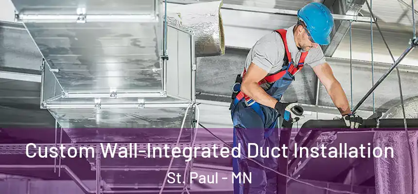 Custom Wall-Integrated Duct Installation St. Paul - MN